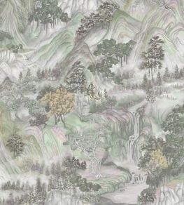 Mountainscape Wallpaper by Cole & Son Iridescent