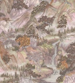Mountainscape Wallpaper by Cole & Son Maple