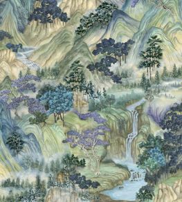 Mountainscape Wallpaper by Cole & Son Nocturnal