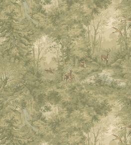Mulberry Woodland Wallpaper by Mulberry Home Misty Morning