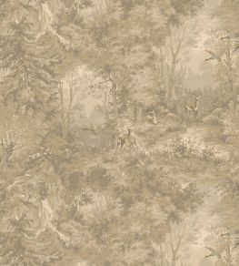 Mulberry Woodland Wallpaper by Mulberry Home Woodsmoke