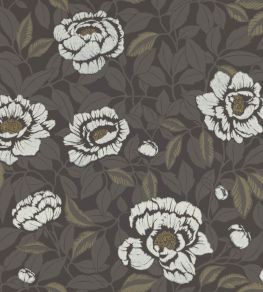 My Peony Garden Wallpaper by Langelid Von Bromssen Antique Gold