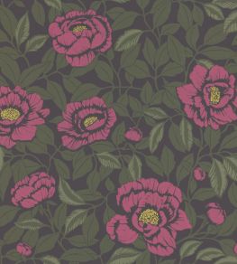 My Peony Garden Wallpaper by Langelid Von Bromssen Pink