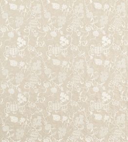 Mydsommer Pickings Fabric by Sanderson Linen/Chalk