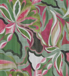 Myriad Wallpaper by Arte Pistachio Pink