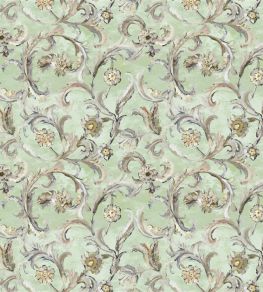 Myrtle Damask Fabric by Designers Guild Pistachio