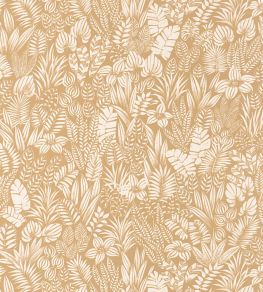 Napa Valley Wallpaper by Casadeco Jaune Ocre