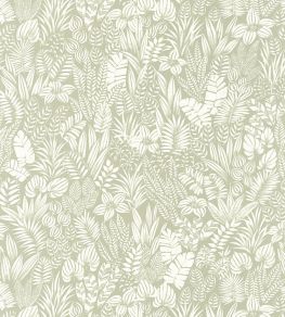 Napa Valley Wallpaper by Casadeco Vert Aloe