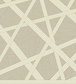 Nastri Wallpaper by Missoni Wallcoverings Beige