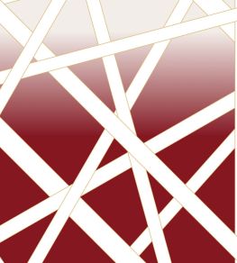 Nastri Shade Mural by Missoni Wallcoverings Red