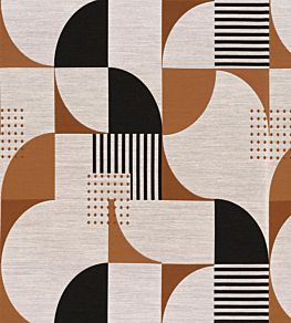 Nelson Fabric by Casamance Amber