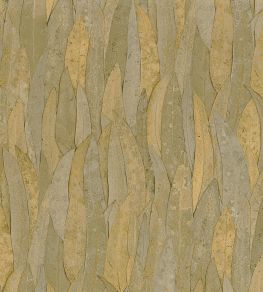 Neluwa Wallpaper by Casamance Kaki Clair