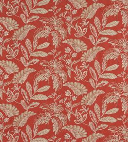 Nemus Fabric by Jane Churchill Red