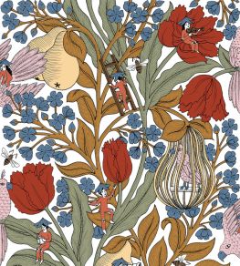 Neo-Belle-Epoque Wallpaper by Coordonne White