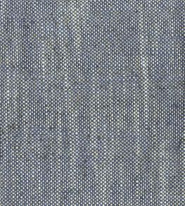 Newbury Fabric by Ian Mankin Bluestone