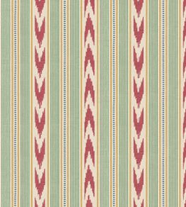 Newport Stripe Wallpaper by Mulberry Home Red/Green