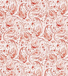Pamir Fabric by Nina Campbell Coral
