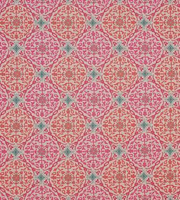La Moulade Fabric by Nina Campbell Coral/Pink
