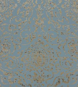 Belem Wallpaper by Nina Campbell Topaz/Gold