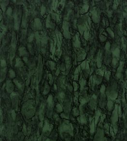 Kershaw Plain Wallpaper by Nina Campbell Malachite/Green