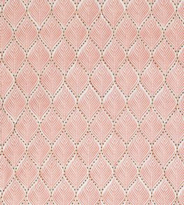 Bonnelles Fabric by Nina Campbell Coral