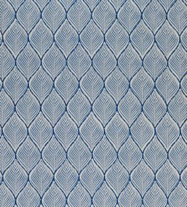 Bonnelles Fabric by Nina Campbell Blue