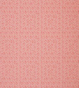 Mourlot Fabric by Nina Campbell Coral