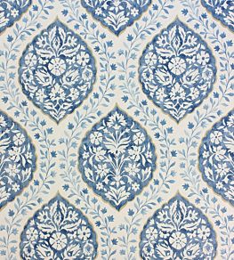 Marguerite Wallpaper by Nina Campbell Indigo/Blue