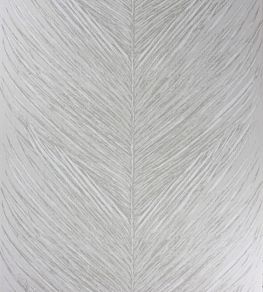 Mey Fern Wallpaper by Nina Campbell White, Silver