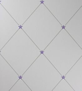 Torosay Wallpaper by Nina Campbell Purple, Stone