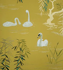 Swan Lake Wallpaper by Nina Campbell 5