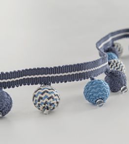 Trianon Bauble Trimming by Nina Campbell INDIGO/BLUE