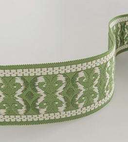 Trianon Braid Trimming by Nina Campbell GREEN/IVORY