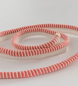 Trianon Cord Trimming by Nina Campbell CORAL/IVORY