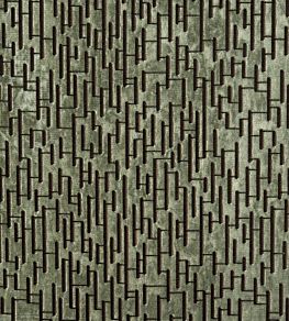 Velours Medley Fabric by Nobilis Turquoise Sculpture