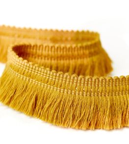 Norton Fringe Trimming by Sanderson Mustard