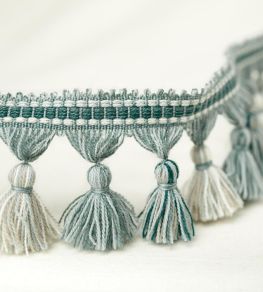 Nosterfield Tassel Trimming by Sanderson Blue Clay