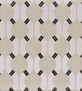 Nouvelle Orleans Fabric by Camengo Anthracite
