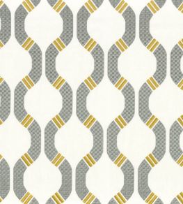 Nouvelle Orleans Fabric by Camengo Vert De Gris
