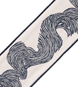 Oahu Embroidered Border Trimming by Samuel & Sons Marine