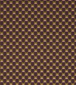 Obi Check Fabric by Liberty Brinjal