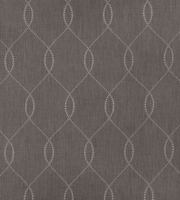 Ogee Fabric by Mark Alexander Grey Mist