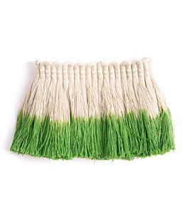 Ombre Fringe Trimming by Christopher Farr Cloth Green