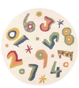 One, Two, Three Rug by Villa Nova Yellow