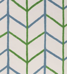 One Way Fabric by Christopher Farr Cloth Green