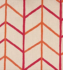 One Way Fabric by Christopher Farr Cloth Hot Pink