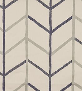 One Way Fabric by Christopher Farr Cloth Indigo