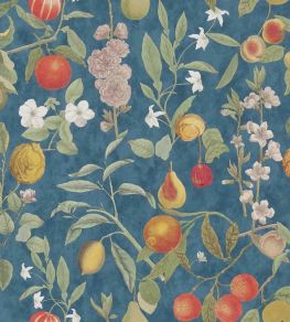 Orchard Fruits Wallpaper by Designers Guild Indigo