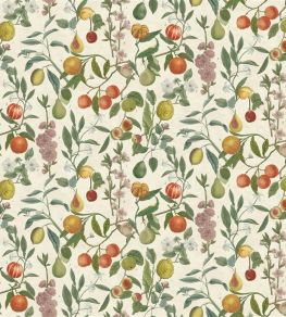 Orchard Fruits Fabric by Designers Guild Parchment