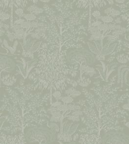 Origami Wallpaper by Eijffinger Green/Silver